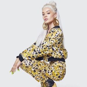 H&M x Moschino Bomber Jacket Chain style NWT